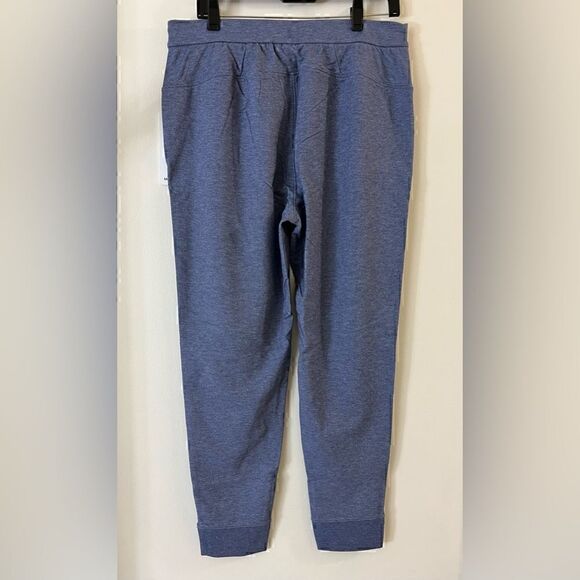NWT Ministry Of Supply Women’s Fusion Terry Jogger in Indigo Heather Size L - Picture 6 of 16